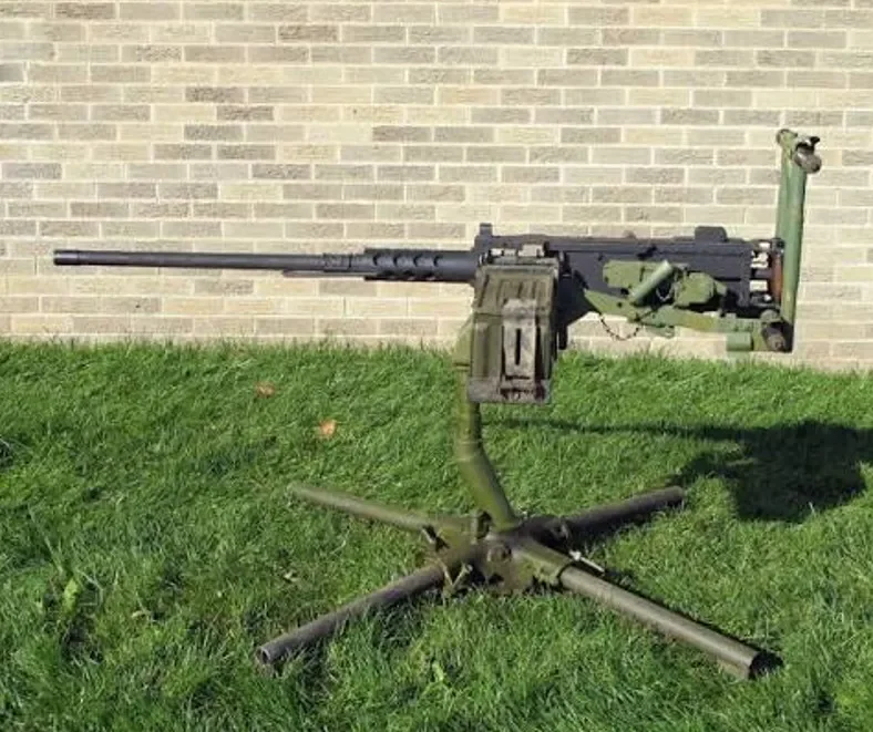 Пулемёт Browning M2HB на зенитном станке М63