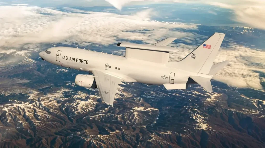 E-7 Wedgetail ВВС США. Рисунок