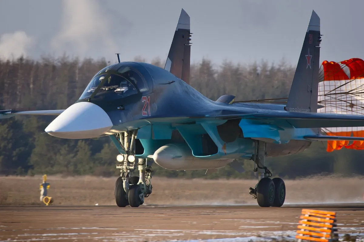 Су-34 в действии