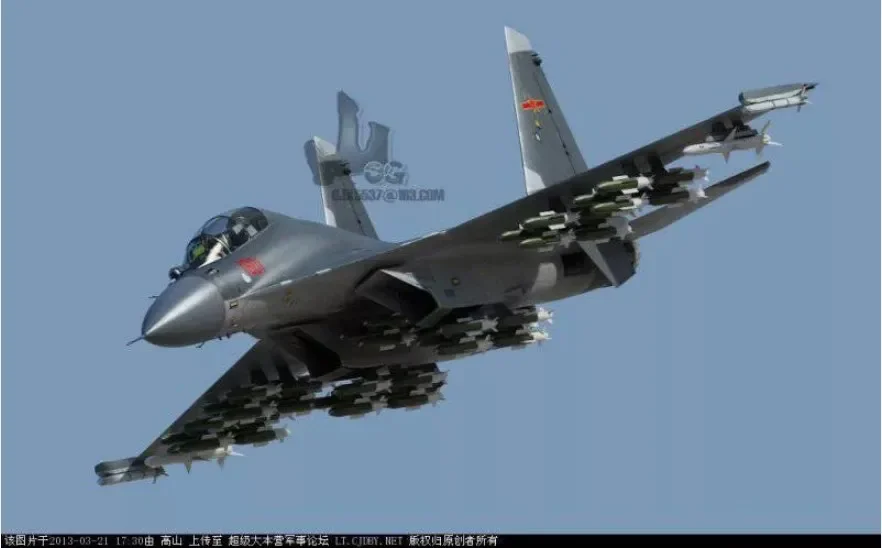 Параллели между J-16 и Су-35