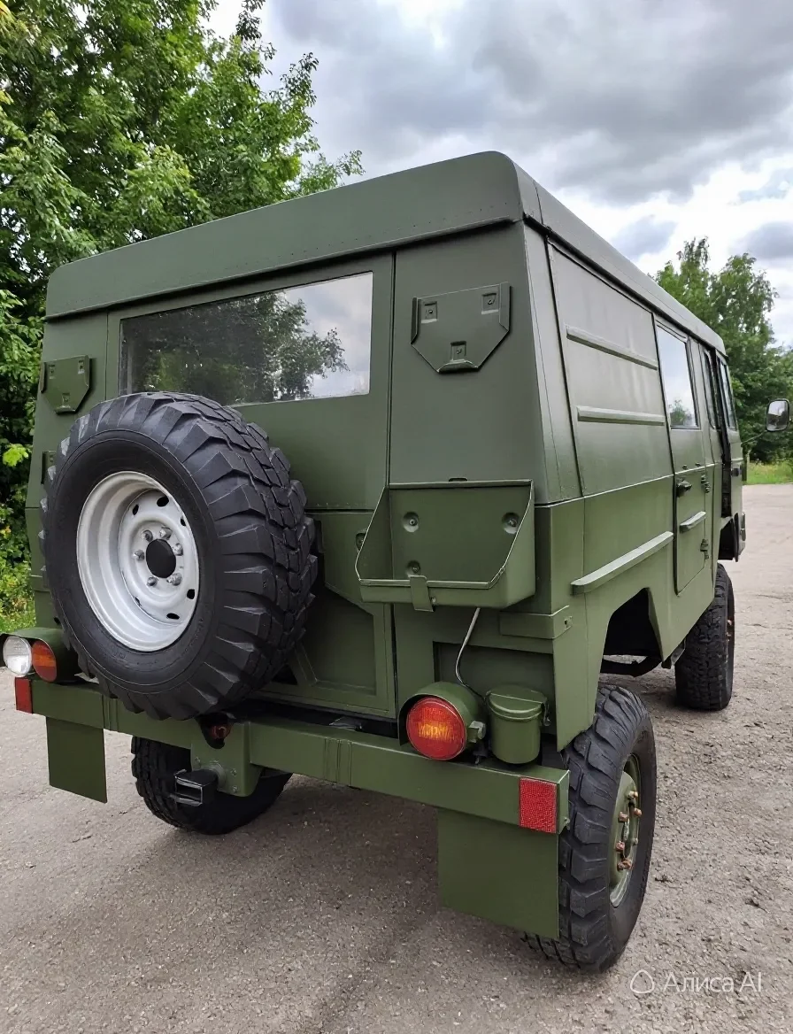 Volvo Laplander C303: Задний вид