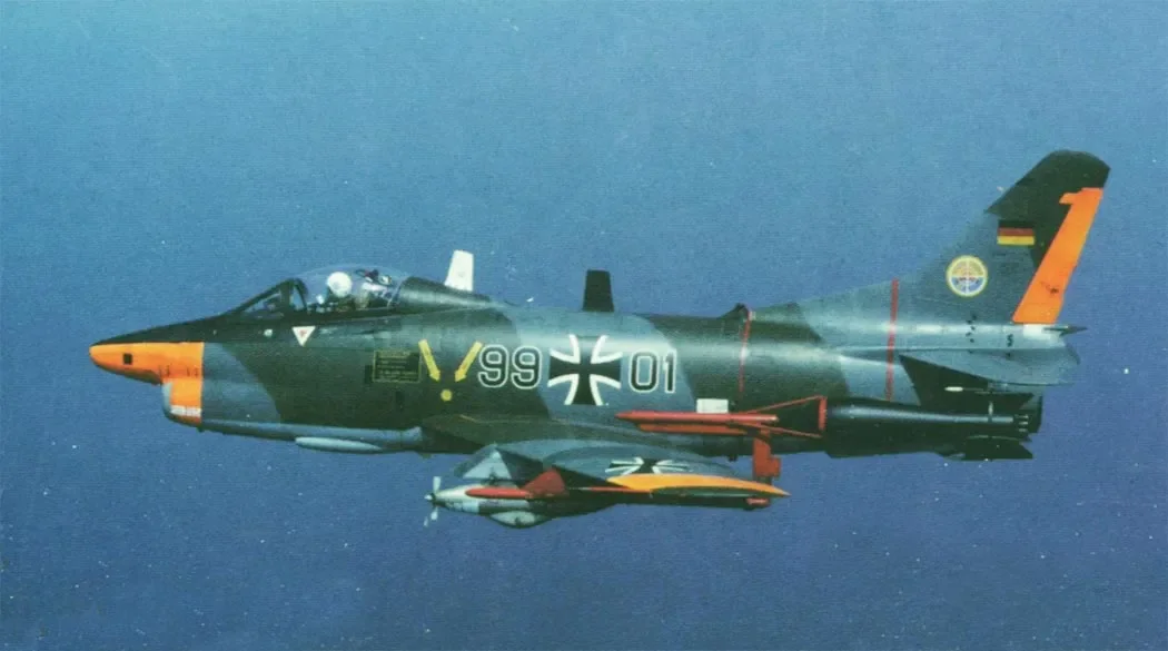 Западногерманский истребитель-бомбардировщик G.91R-3