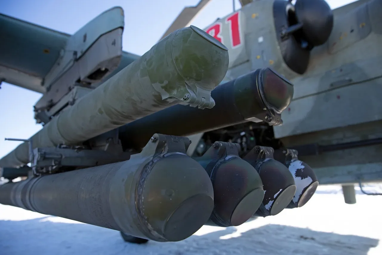Боеприпасы комплекса «Вихрь» на вертолёте Ка-52