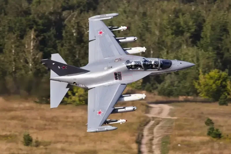 Як-130М на патрульной задаче