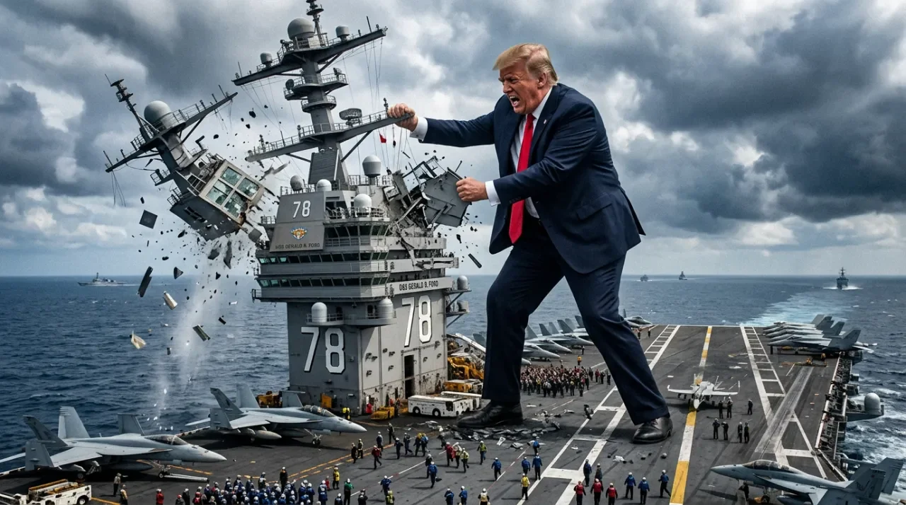 Трамп против Форда: авианосец на перепутье