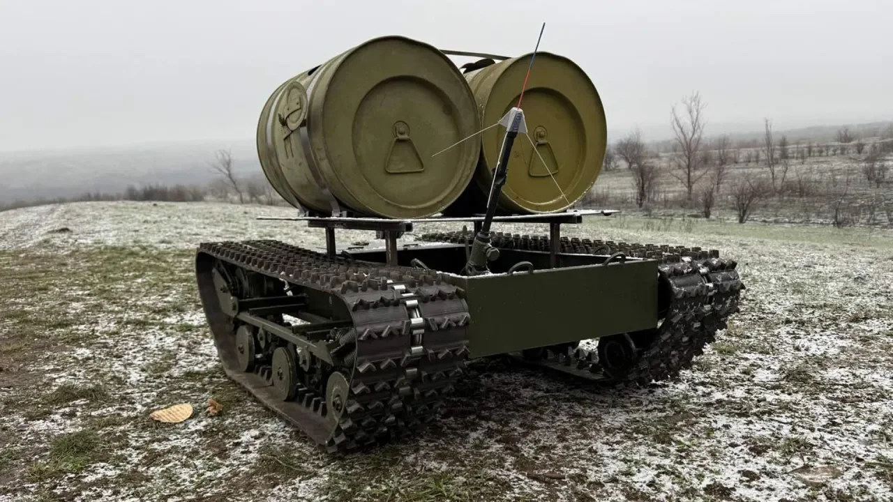 НРТК «Завеса» с дымовыми шашками