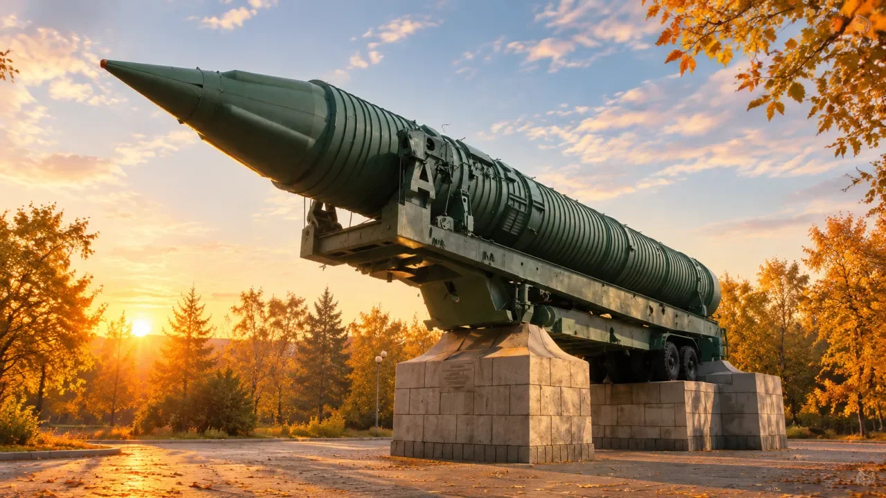 Ракета УР-100 в музейной экспозиции