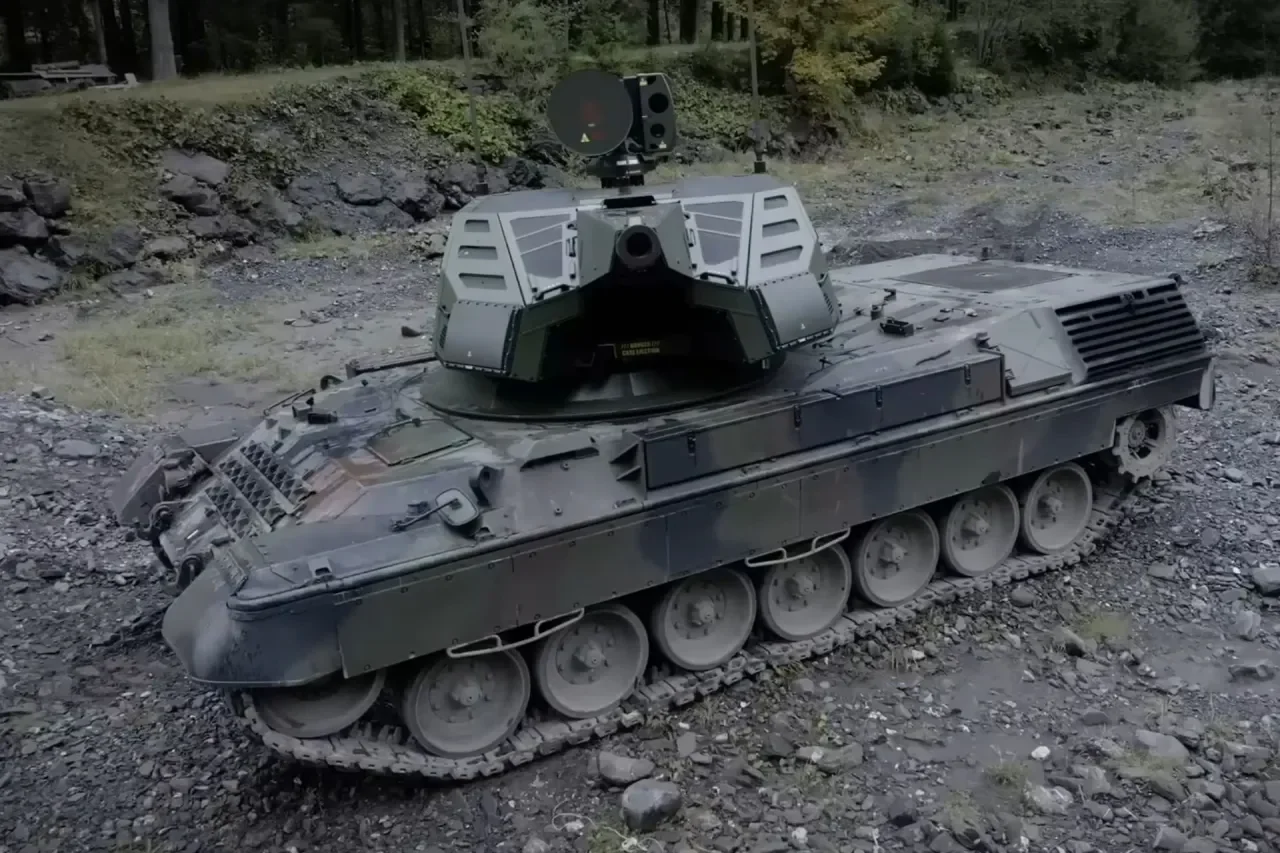 Skyranger 35 на Leopard 1 усиливает ПВО Украины