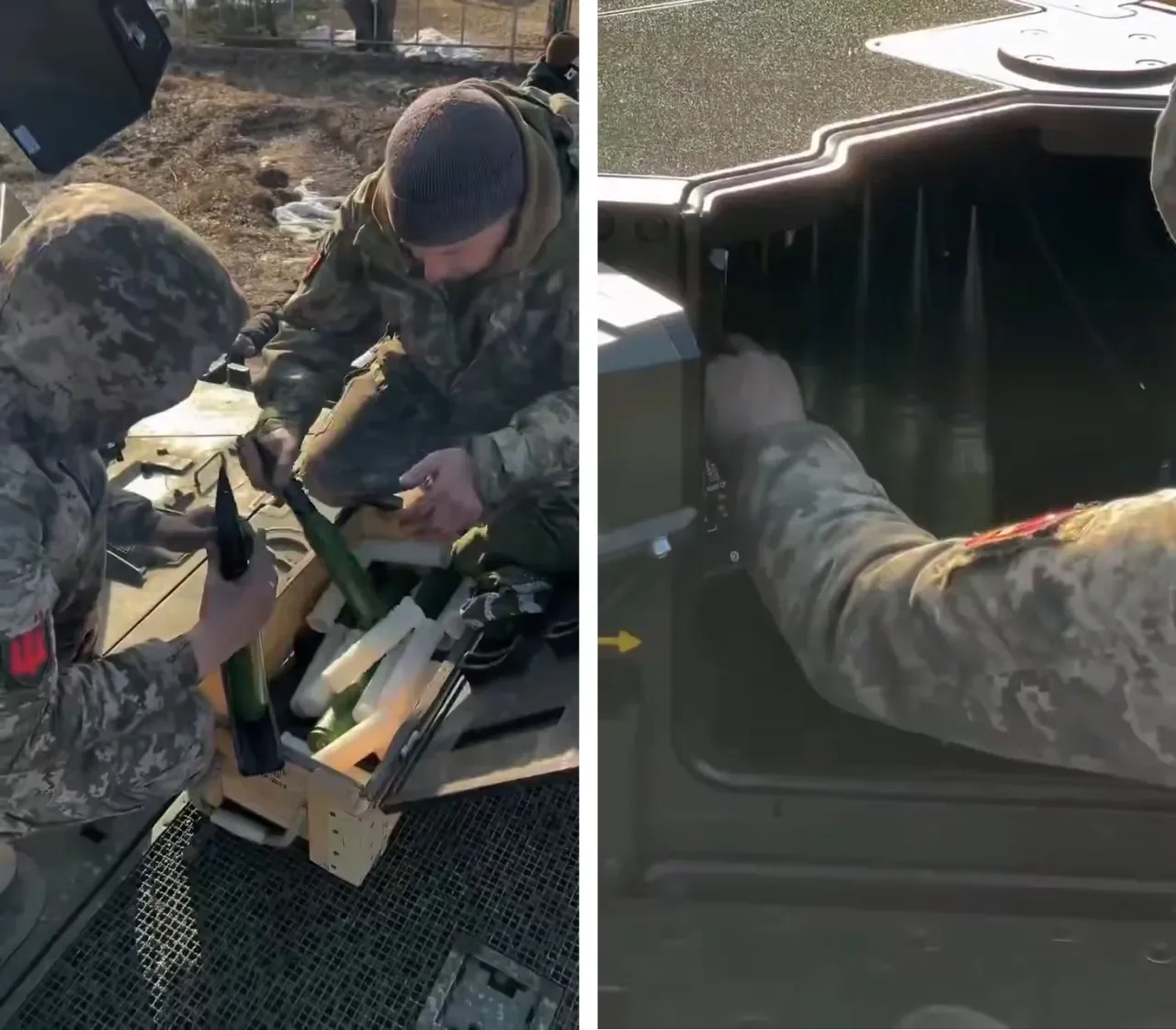Работа с боеприпасами