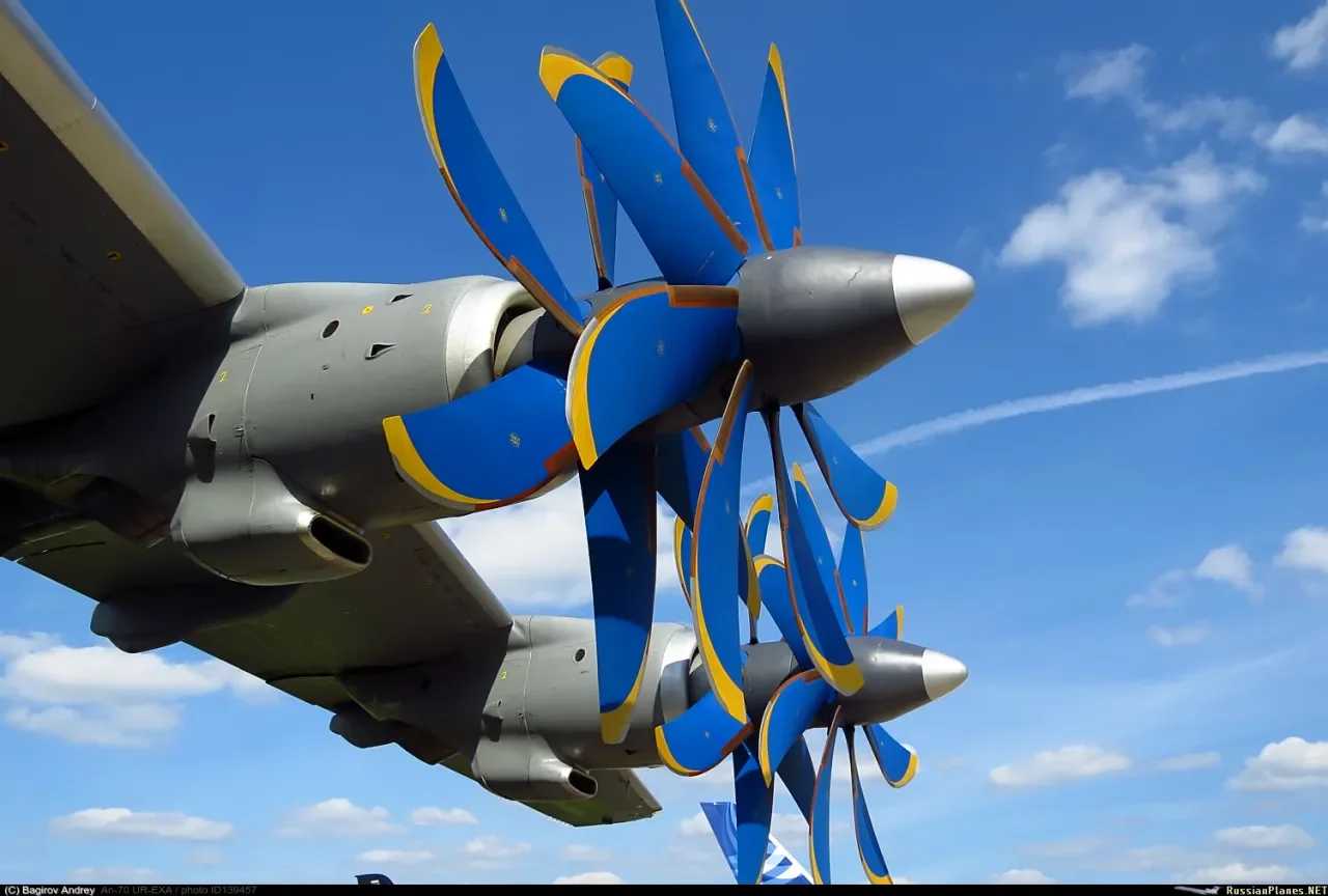 Винтовентилятор СВ-27 на Ан-70