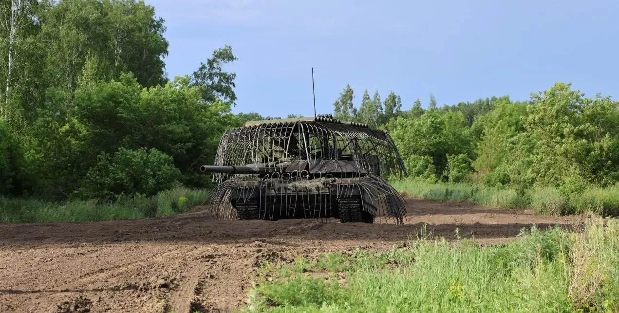 Омская и тагильская защита танков от дронов